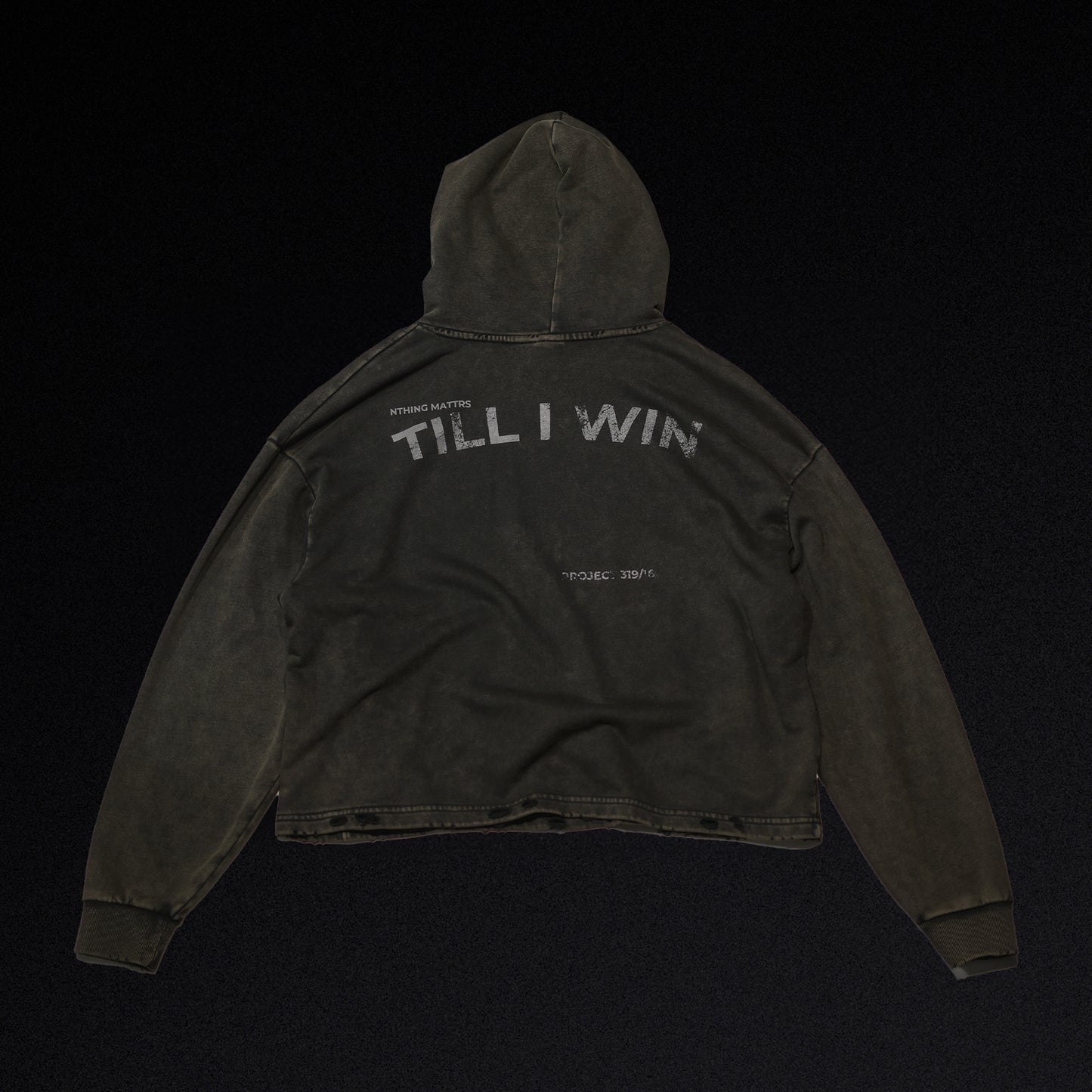 TILL I WIN BOXY HOODIE