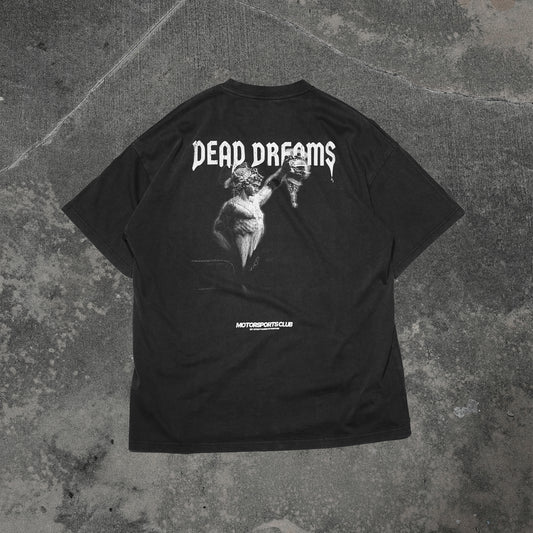 DEAD DREAMS VINTAGE BLACK OVERSIZED TEE