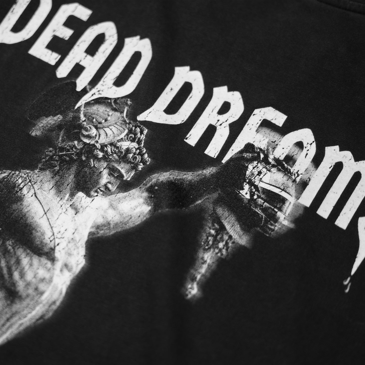 DEAD DREAMS VINTAGE BLACK OVERSIZED TEE