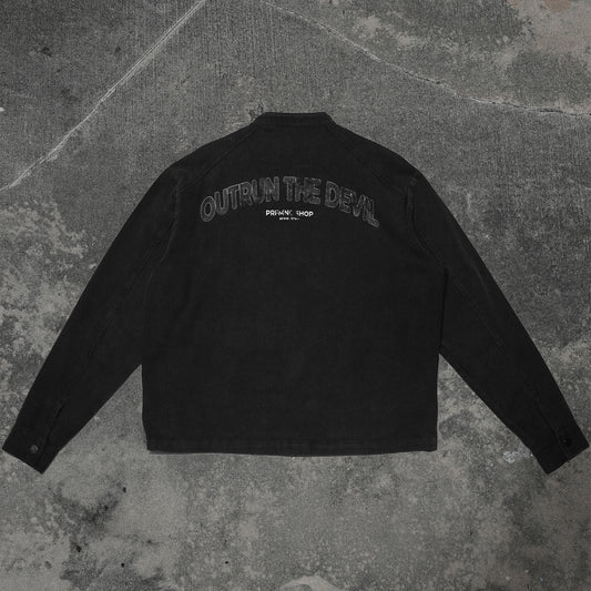 OUTRUN THE DEVIL Denim Vintage Washed Jacket