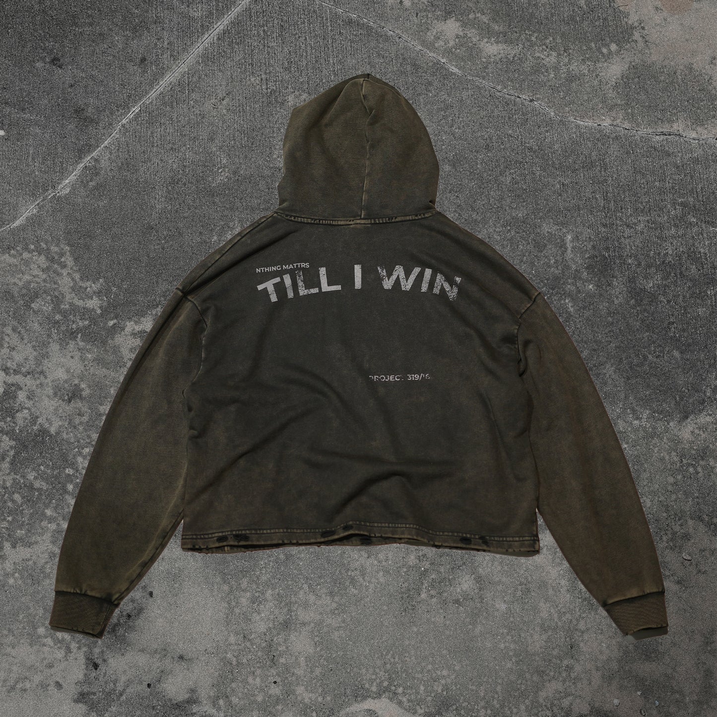 TILL I WIN BOXY HOODIE
