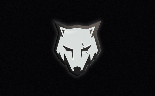 Malefic Coyote Metal Emblem