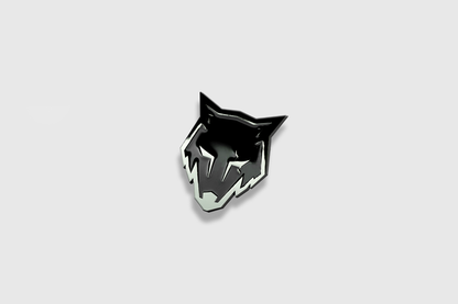 Malefic Coyote Metal Emblem